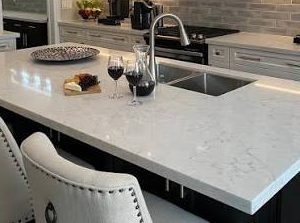 Quartz Countertop — Arctic White